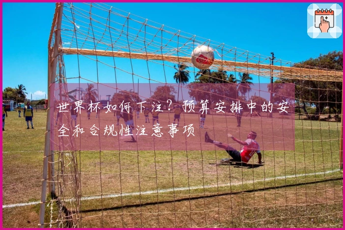 世界杯如何下注？预算安排中的安全和合规性注意事项